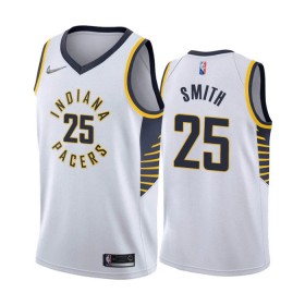 NBA Indiana Pacers Trikot Jalen Smith 25 Nike 2022-23 Association Edition Weiß Swingman - Herren